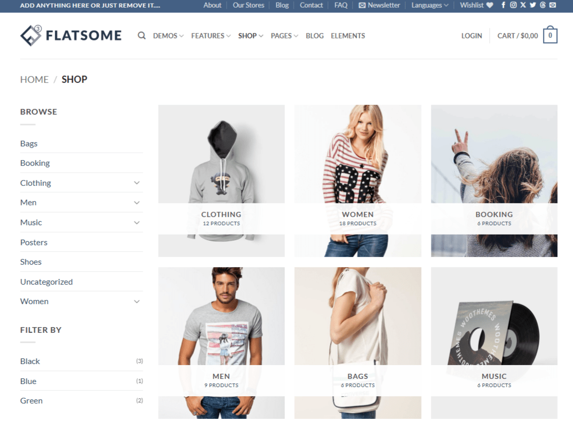 WooCommerce Page