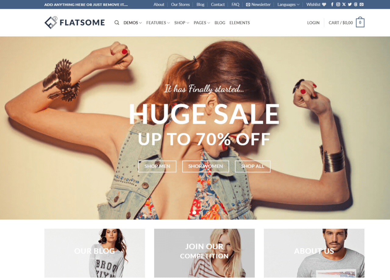 Flatsome Template